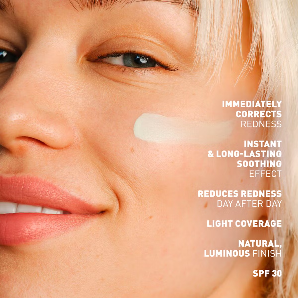 🍀CC Red Color Correcting SPF 25 Green Pigment Cream, Neutralizes Redness, Calms Skin, Lightweight, Tone‑Perfecting Primer, Korean Skincare