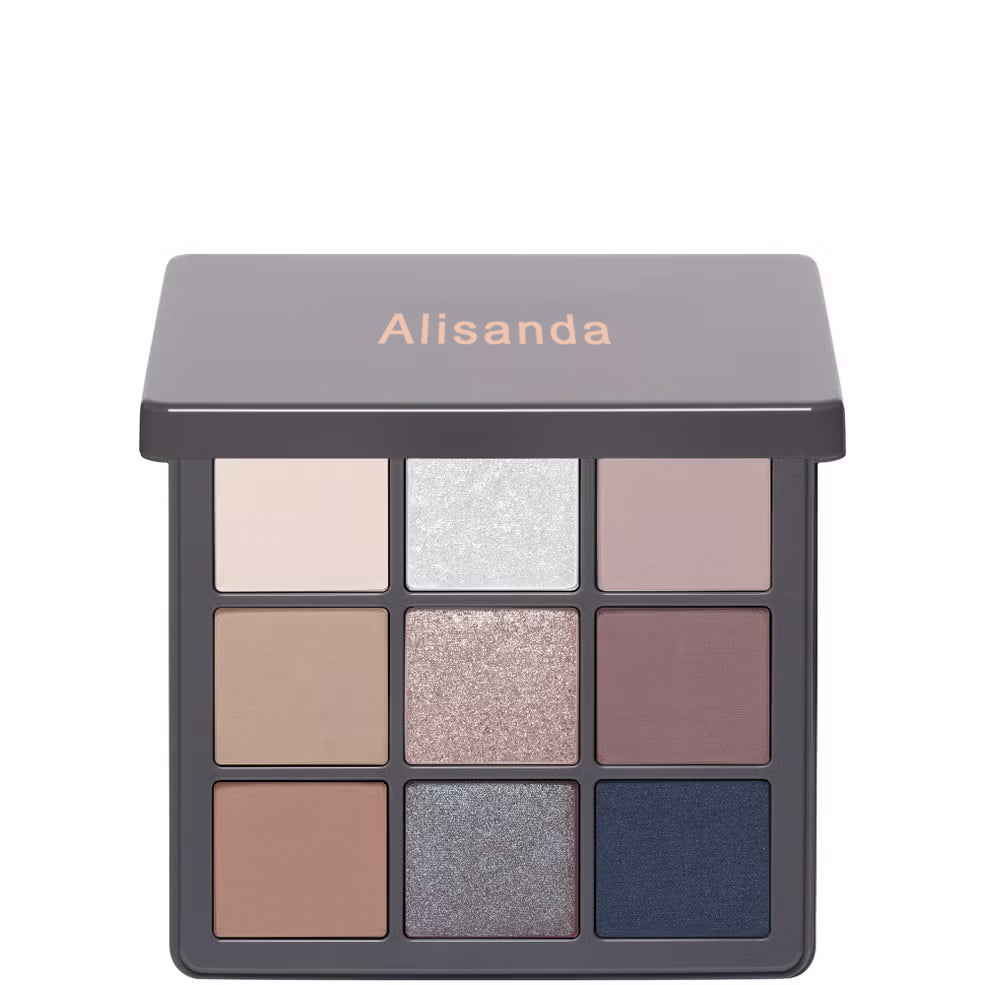 Final 3 Hours: 60% OFF 🔥The New Mini Eyeshadow Palette 9 Color Taupe & Brown Neutral Eye Shadows, Velvety Matte & Shimmer, Long Wearing, Rich Buttery Pigment Blendable Natural Look