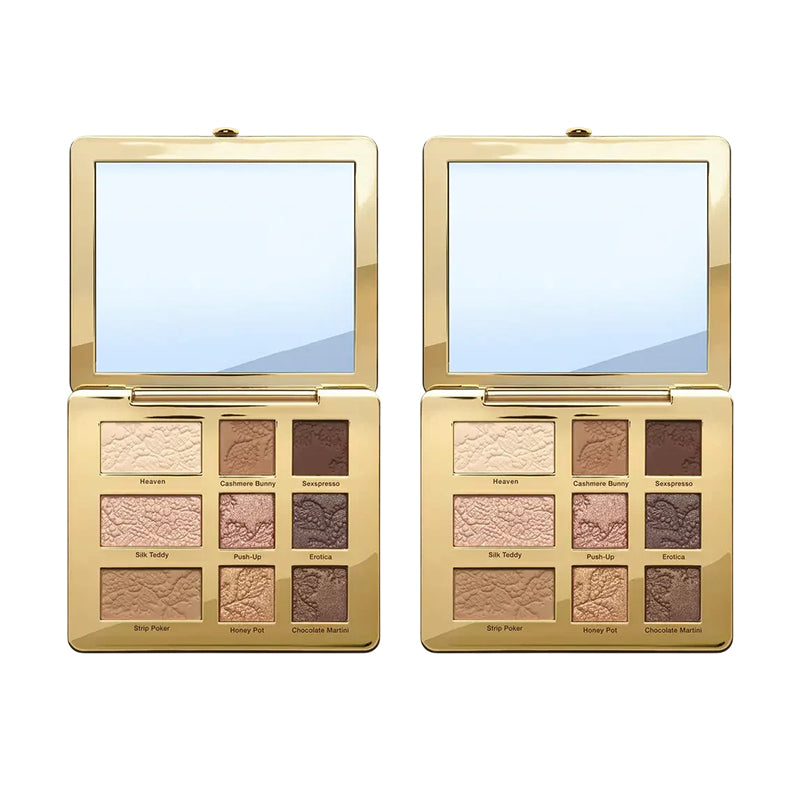 Final 3 Hours: 60% OFF 🔥 Natural Eye Shadow Palette9 Color Taupe & Brown Neutral Eye Shadows, Velvety Matte & Shimmer, Long Wearing, Rich Buttery Pigment Blendable Natural Look