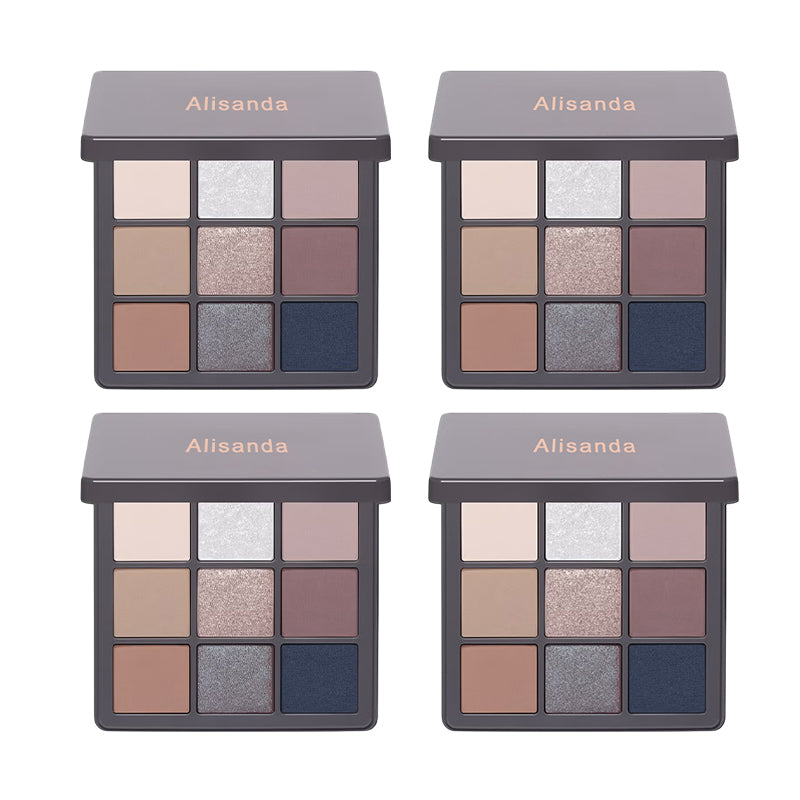 Final 3 Hours: 60% OFF 🔥The New Mini Eyeshadow Palette 9 Color Taupe & Brown Neutral Eye Shadows, Velvety Matte & Shimmer, Long Wearing, Rich Buttery Pigment Blendable Natural Look