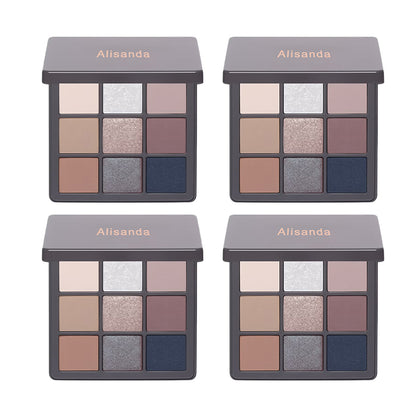 Final 3 Hours: 60% OFF 🔥The New Mini Eyeshadow Palette 9 Color Taupe & Brown Neutral Eye Shadows, Velvety Matte & Shimmer, Long Wearing, Rich Buttery Pigment Blendable Natural Look