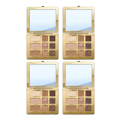 Final 3 Hours: 60% OFF 🔥 Natural Eye Shadow Palette9 Color Taupe & Brown Neutral Eye Shadows, Velvety Matte & Shimmer, Long Wearing, Rich Buttery Pigment Blendable Natural Look