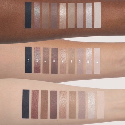 Final 3 Hours: 60% OFF 🔥The New Mini Eyeshadow Palette 9 Color Taupe & Brown Neutral Eye Shadows, Velvety Matte & Shimmer, Long Wearing, Rich Buttery Pigment Blendable Natural Look