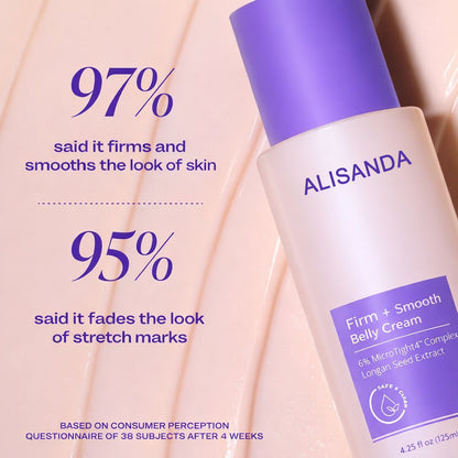 🌸Alisanda™ Firming Belly Cream - Body Firming Moisturizer for Visible Cellulite & Stretch Mark Reduction, 4.25oz