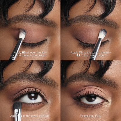 Final 3 Hours: 60% OFF 🔥The New Mini Eyeshadow Palette 9 Color Taupe & Brown Neutral Eye Shadows, Velvety Matte & Shimmer, Long Wearing, Rich Buttery Pigment Blendable Natural Look