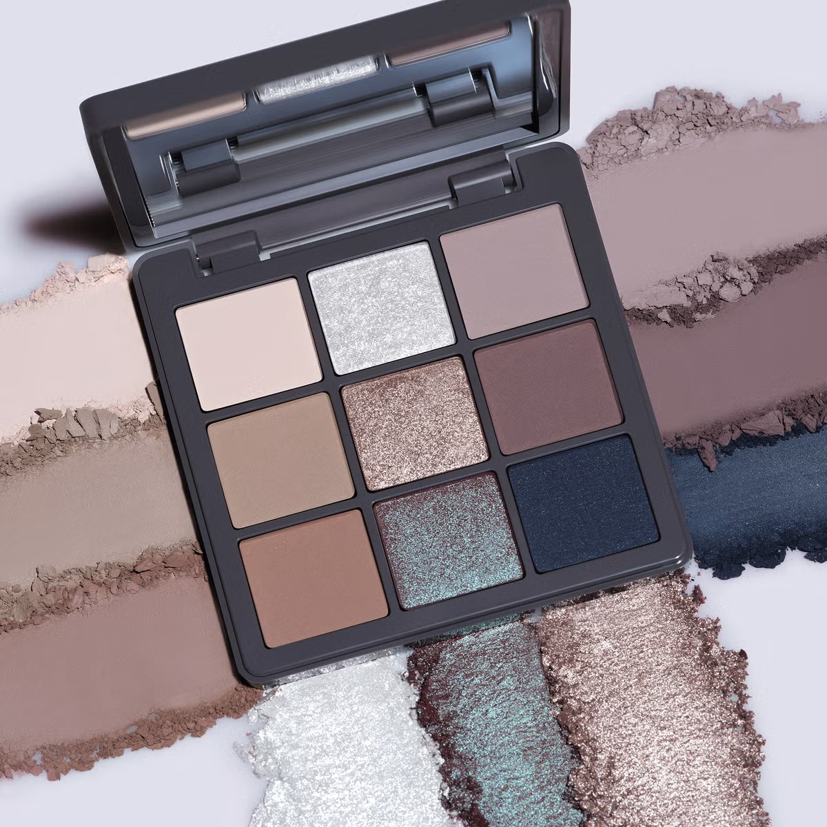 Final 3 Hours: 60% OFF 🔥The New Mini Eyeshadow Palette 9 Color Taupe & Brown Neutral Eye Shadows, Velvety Matte & Shimmer, Long Wearing, Rich Buttery Pigment Blendable Natural Look